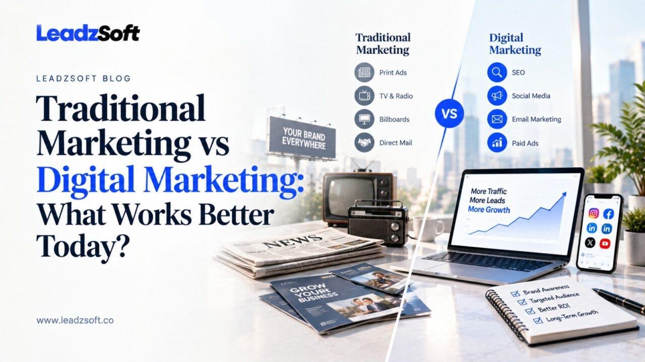 Traditional Marketing vs Digital Marketing: What Works Better Today?