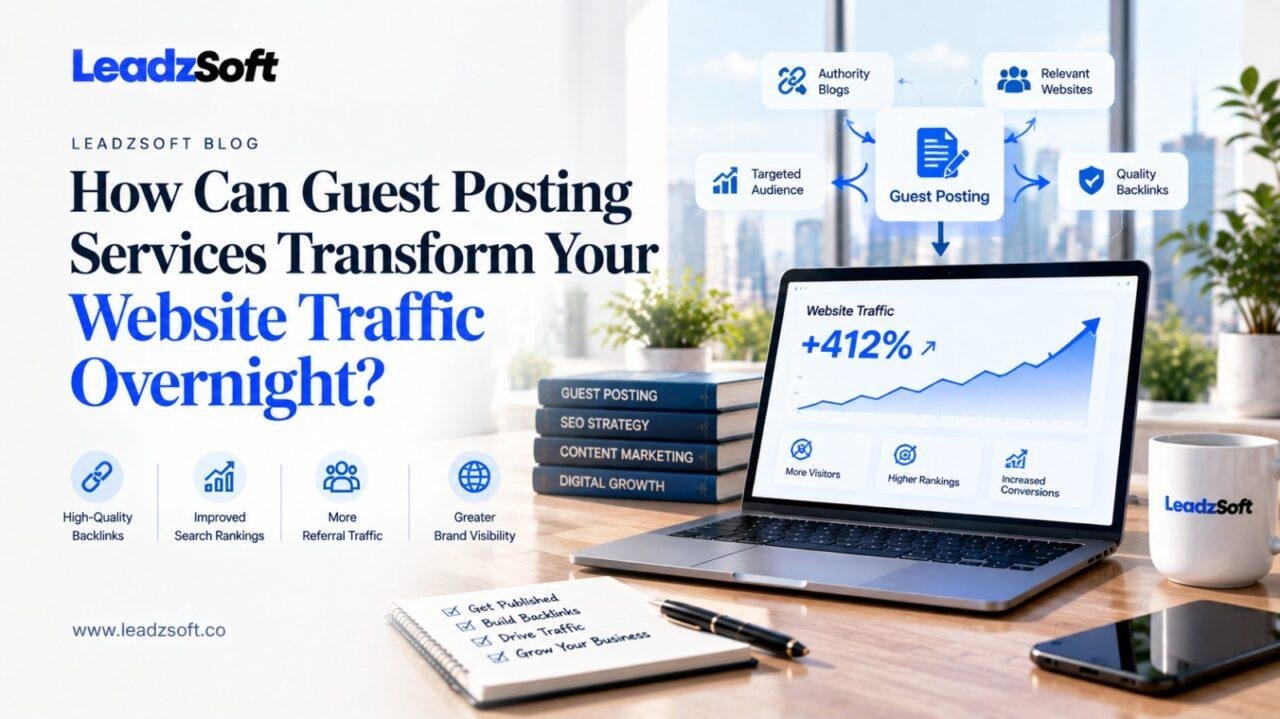 How Can Guest Posting Services Transform Your Website Traffic Overnight