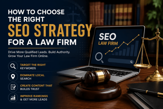 How to Choose the Right SEO Strategy for a Law Firm