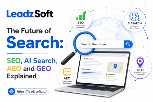 The Future of Search: SEO, AI Search, AEO and GEO Explained