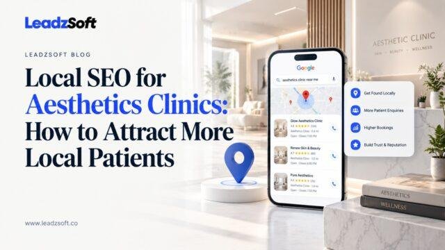 Local SEO for Aesthetics Clinics: How to Attract More Local Patients